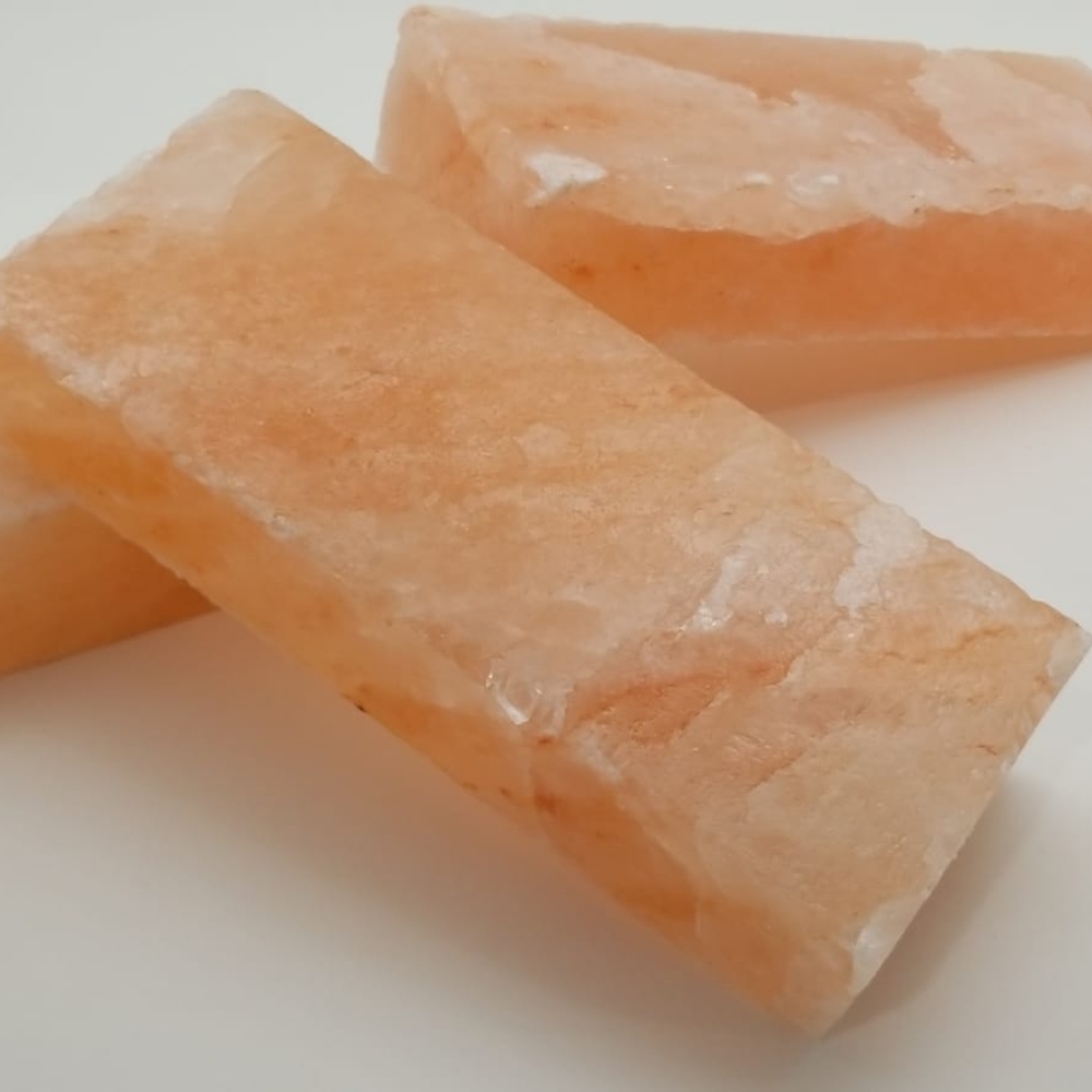 Set of 3 Himalayan salt Stone Bricks for Cooking